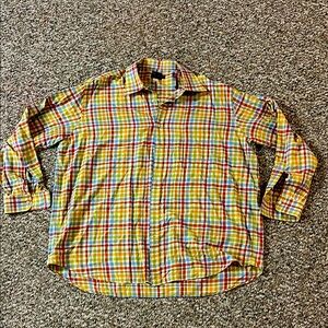 Paul & Shark Multicolor Plaid Casual Shirt